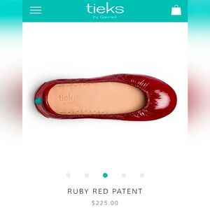 Tieks Ruby Red